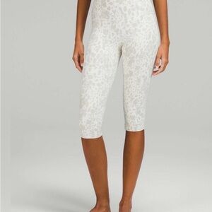 Lululemon leopard patterned  Leggings